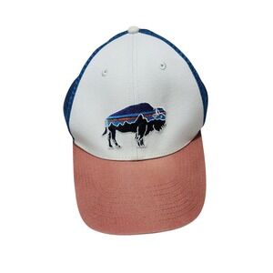 Patagonia Trucker Hat Buffalo Patch Mesh‎ Back Cap Adjustable